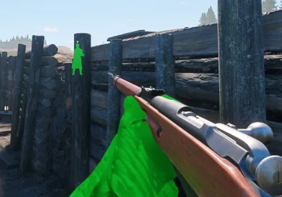 Enlisted ESP wallhack explained with player and loot overlays